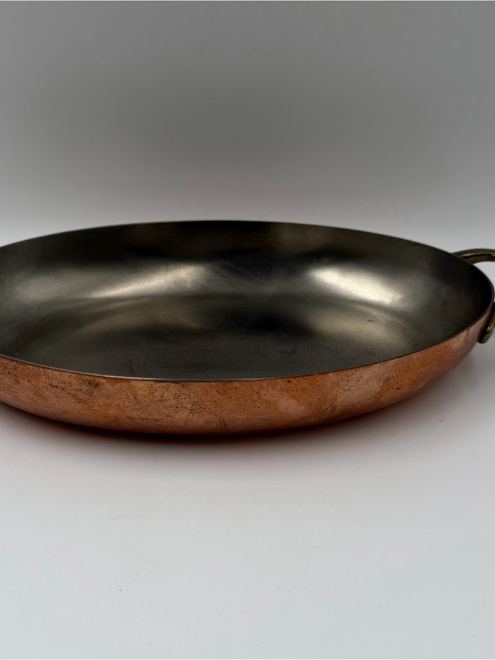 Vintage Paul Revere 1801 Oval Copper Double Handle Au Gratin Pan
